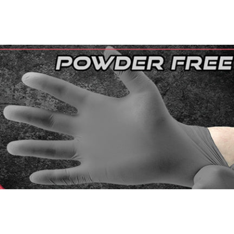 NITRILE GLOVE 100 CT 4 MIL X-LG BLACK