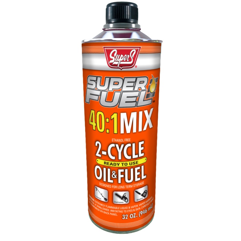 Smittys Supply Super S Superfuel 2-Cycle Oil & Fuel 40:1 Mix 1 Qt.
