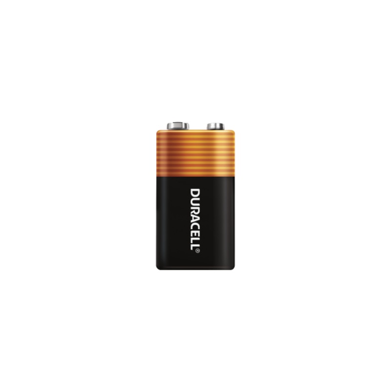 Duracell Coppertop 9V Alkaline Batteries