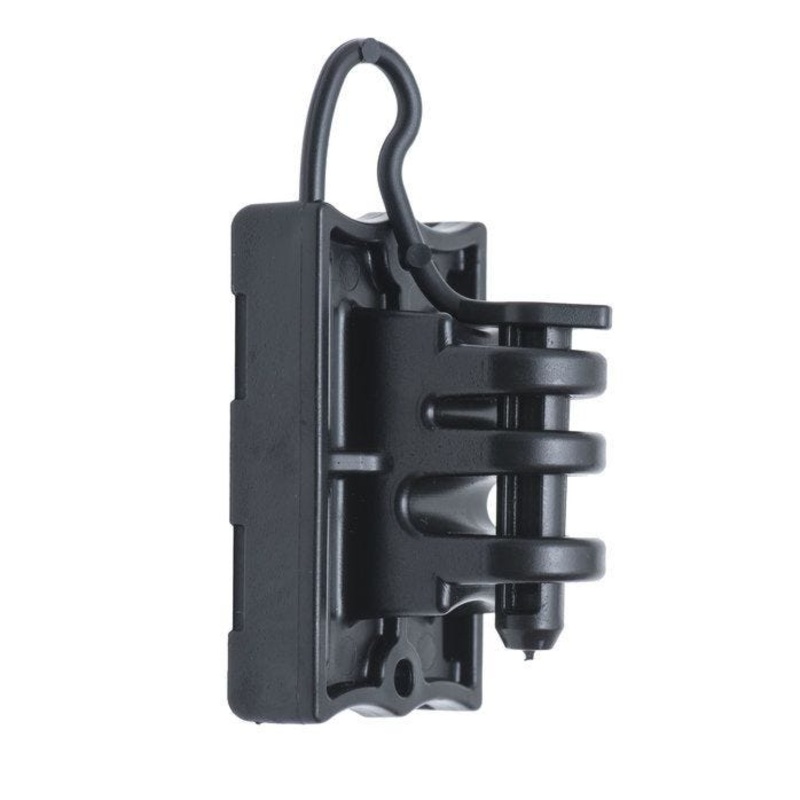 Zareba Black Pin-Lock Wood and T-Post Insulator