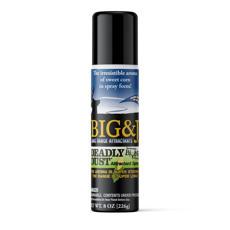 Big & J Deadly Dust Attractant Spray 8 oz