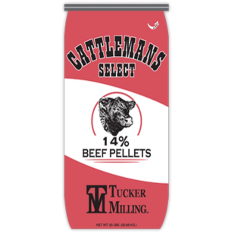 Cattlemans Select 14% Beef Pellet