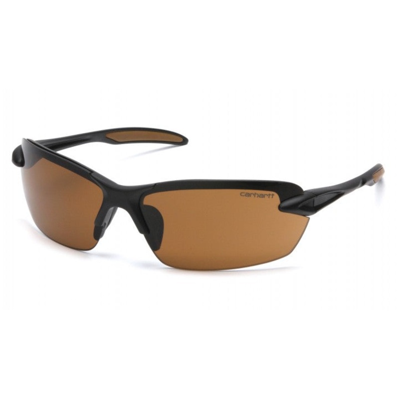 Pyramex Carhartt Spokane Sandstone Bronze Lens with Black Frame
