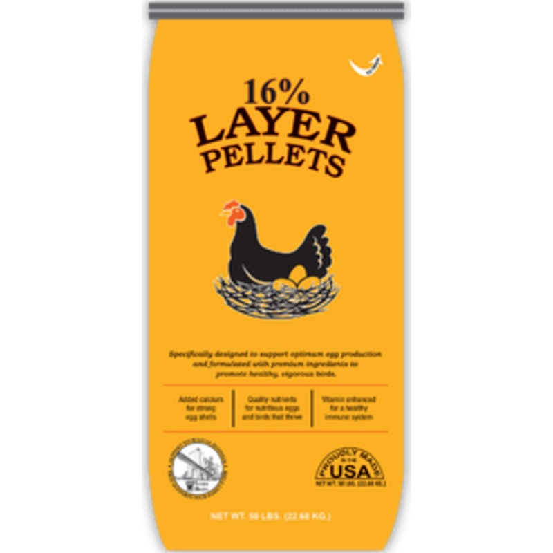 Tucker Milling Layer Pellets 16%