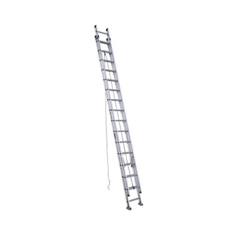 Werner 32ft Type IA Aluminum D-Rung Extension Ladder D1532-2