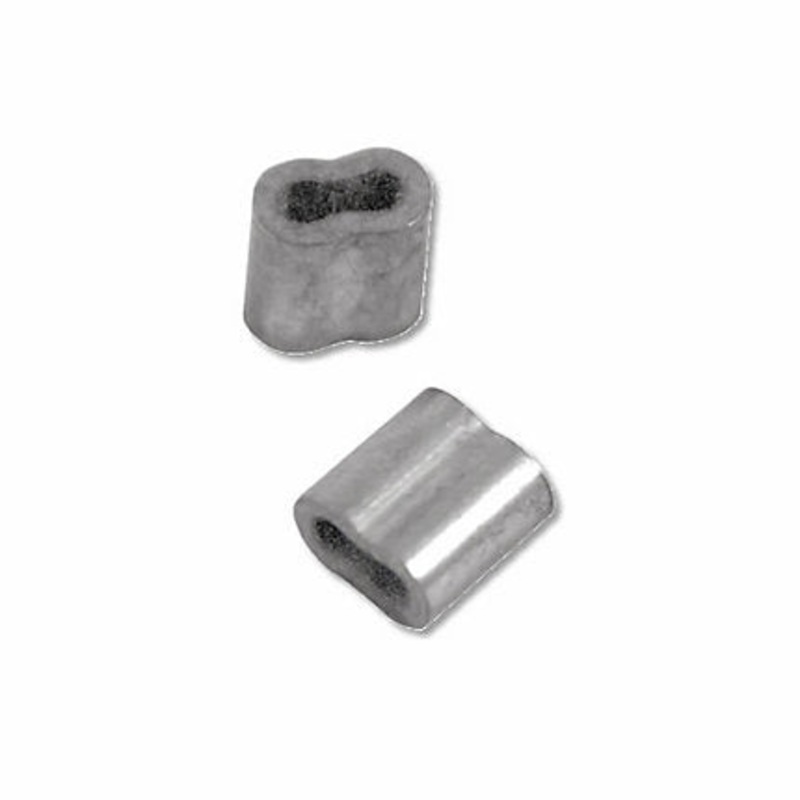 Zareba High Tensile Wire 2-3 Gritted Crimping Sleeves (100 Pack)