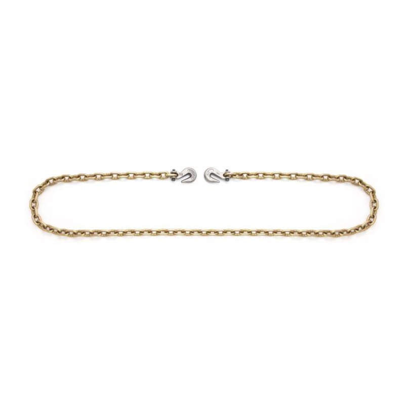 Campbell 5/16 x 20′ Grade 70 Binder Chain w/Clevis Grab Hooks Each End