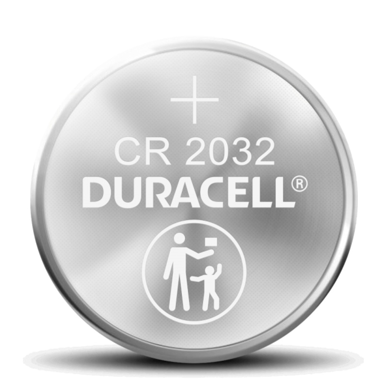 Duracell CR 2032 Lithium Coin Battery with Bitter Coating