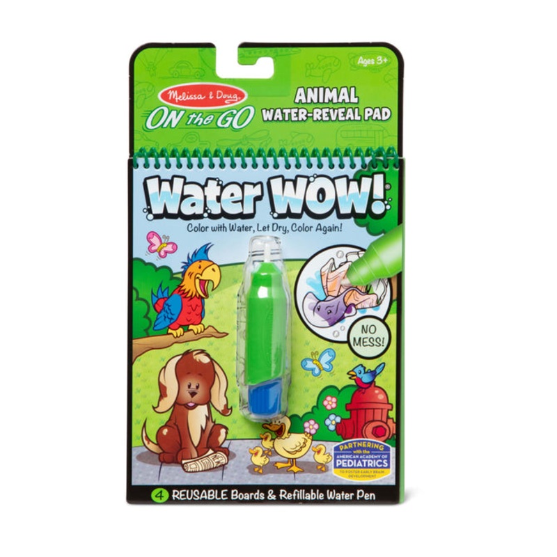 Melissa & Doug Water Wow! Animals – On the Go Travel Activity
