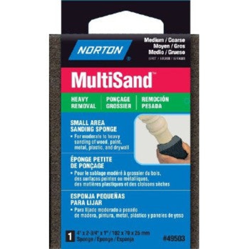 Norton 076607495037 Flex N’ Sanding Sponge ~ Medium/Coarse Grit