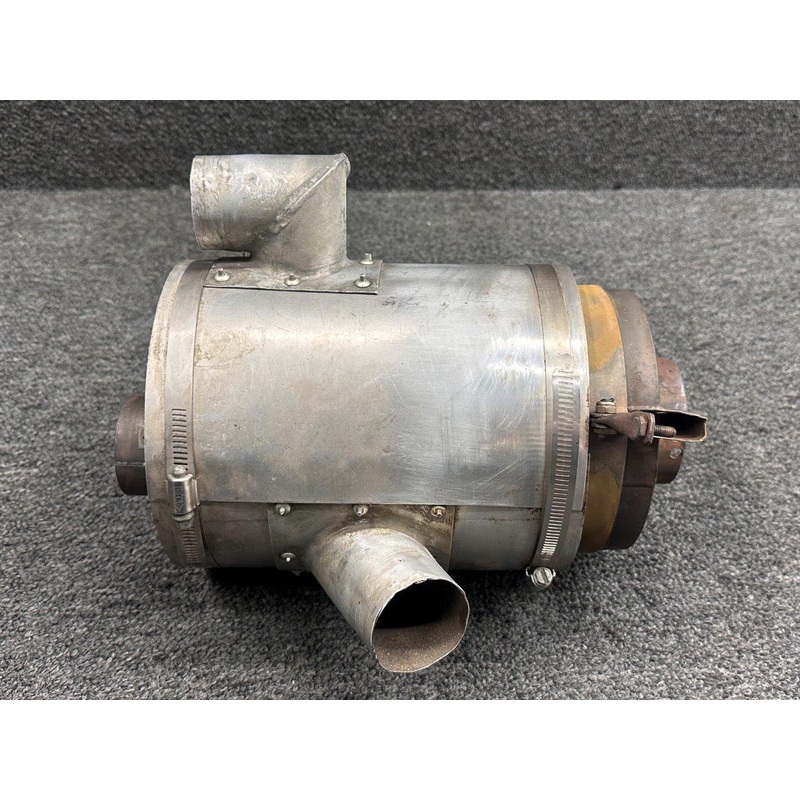 24484-000, 24280-000 Lycoming IO-720-A Muffler Assembly with Shroud LH