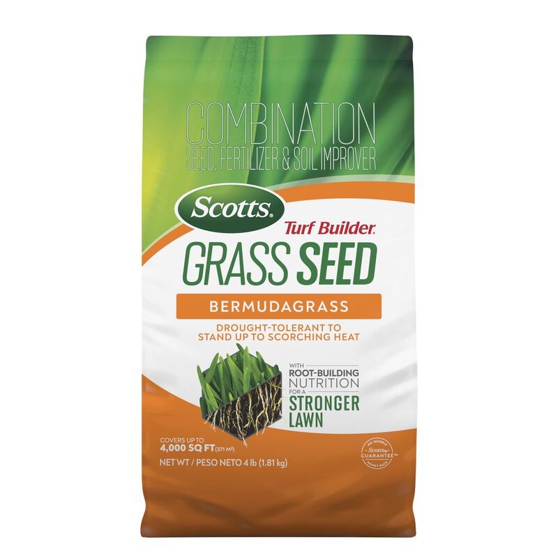 Scotts Turf Builder Grass Seed Bermudagrass 4 lbs