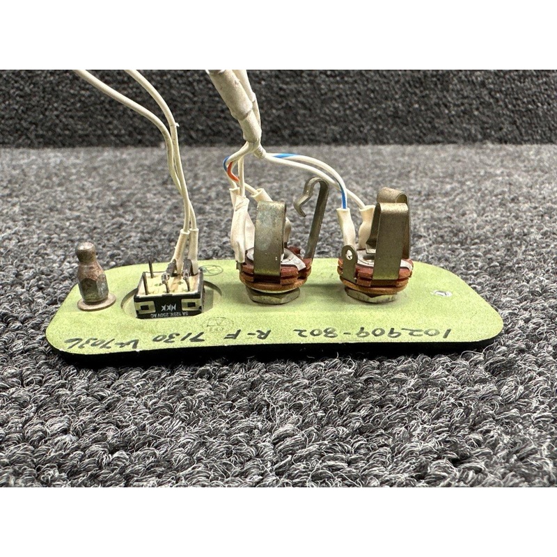 102909-008 (Alt: 102909-802) Piper PA46-500TP Switch and Phone Mic Jack Panel