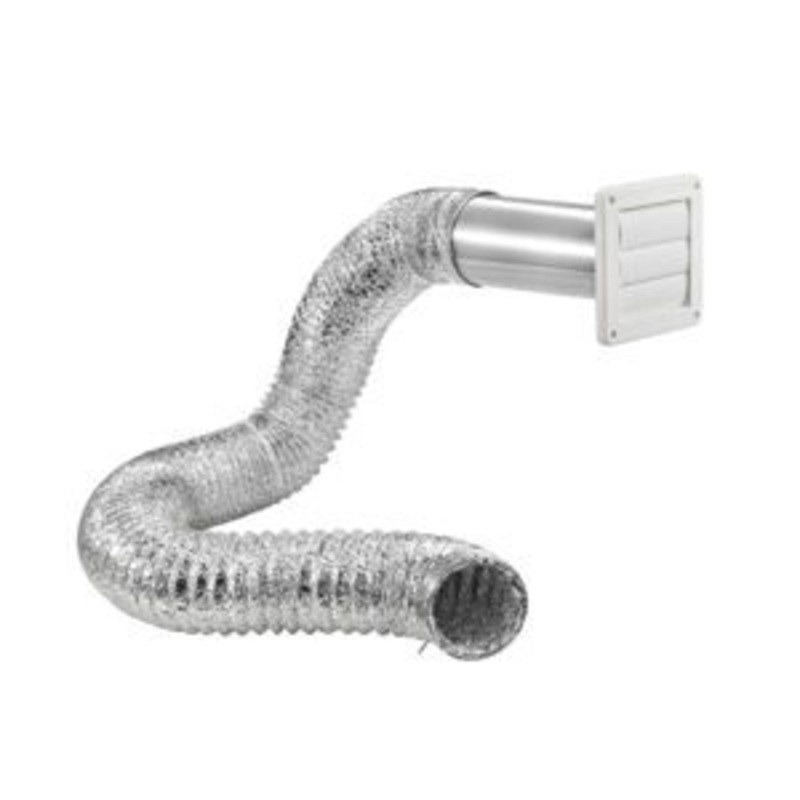 Lambro Industries Bath Fan Exhaust Through the Wall Louvered Vent Kit