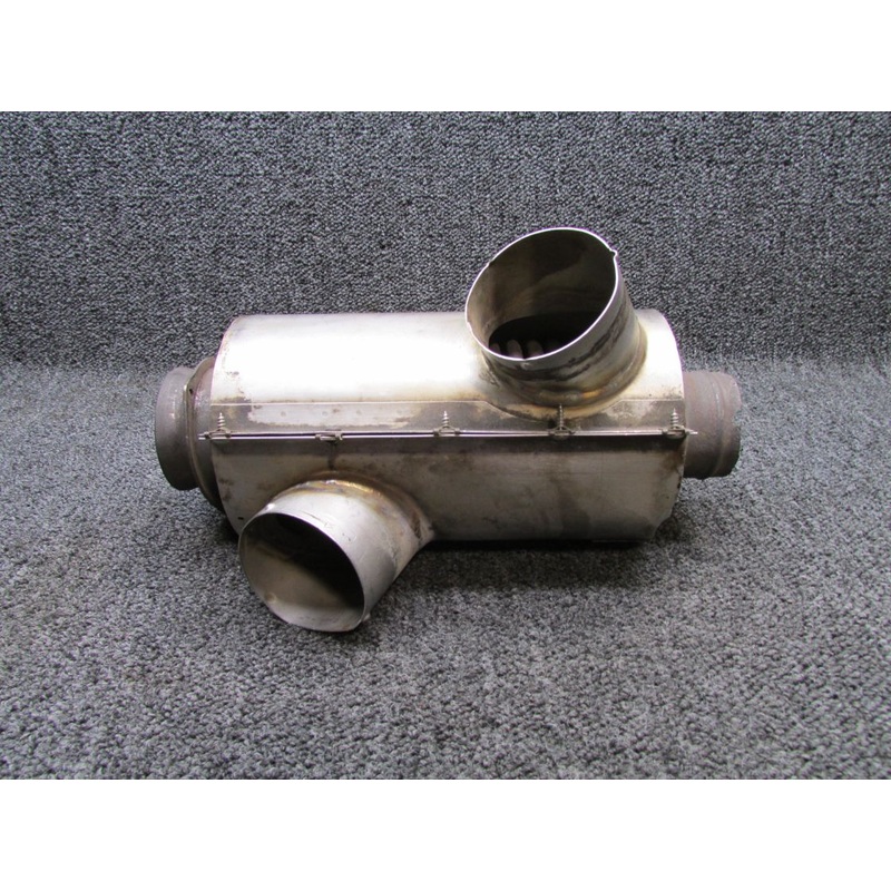 1250250-5, 1250250-6 Continental IO-520-L Exhaust Muffler LH with Shroud (Core)