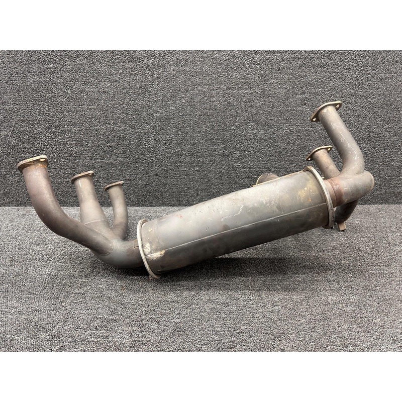 K65038-00 Piper PA32-260 Lycoming O-540 Exhaust Muffler with Exhaust Stacks