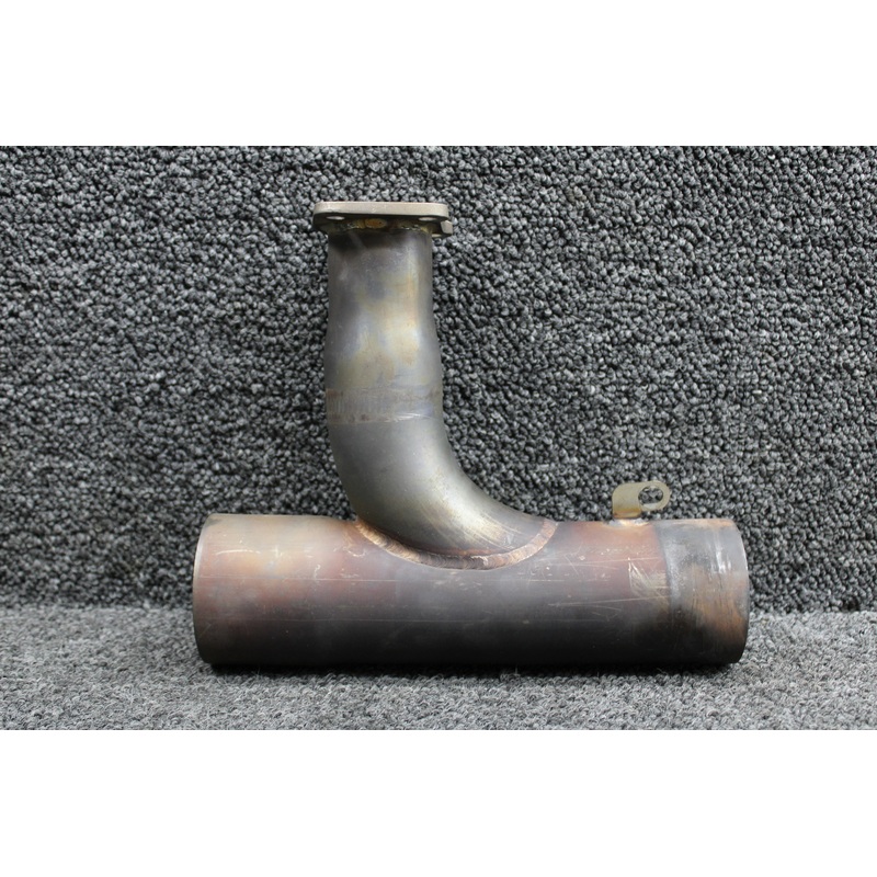 0850600-44 (Use: 0850600-155) Continental Exhaust Riser Center RH has Probe Hole