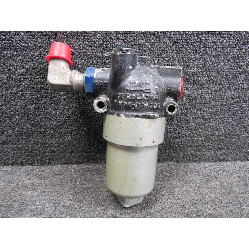 AN6234-3 (Alt: AN6235-3A) Learjet Hydraulic Filter Assembly (Worn Housing)