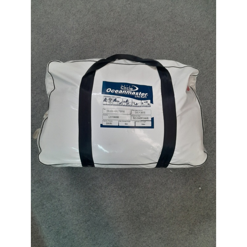 6 Passenger Life Raft Valise (Used) #JIO-001