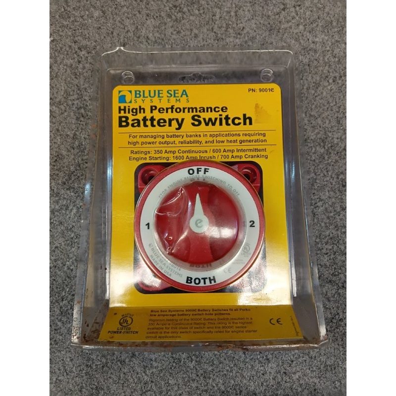 Blue Sea Systems Battery Switch (New)  #RFE-018