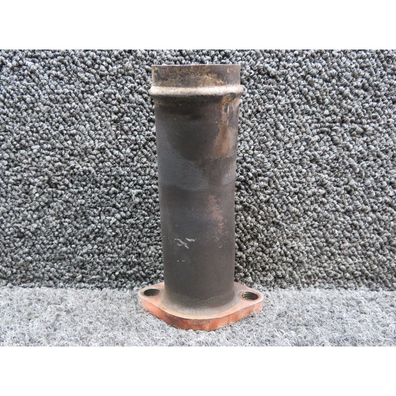 099001-132 Lycoming IO-360-A1B6 Bent Exhaust Riser with Probe Hole and Bung