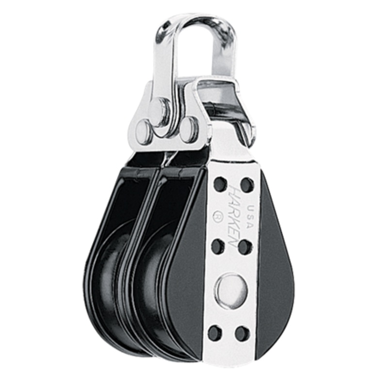 Harken 38 mm Double Big Bullet Small Boat Classic Block