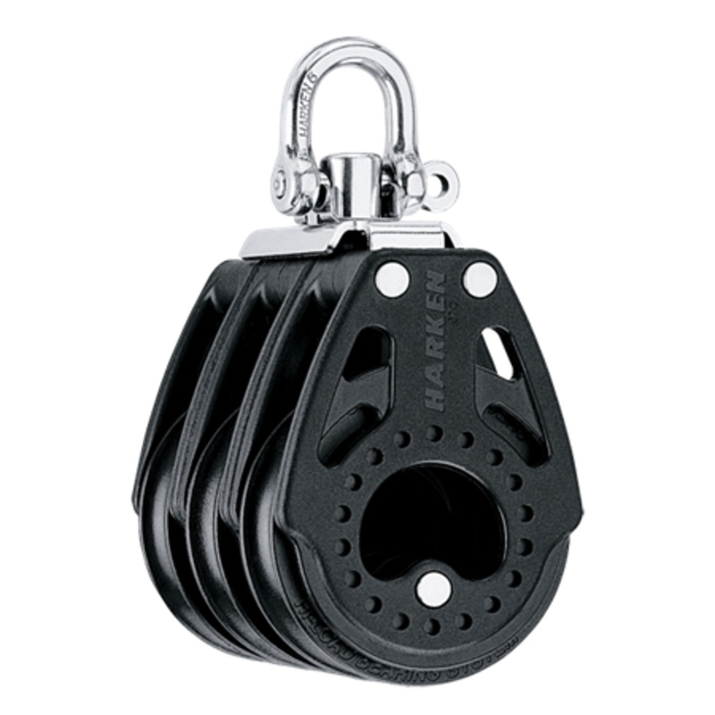 Harken 57 mm Triple Carbo Air Block  Swivel
