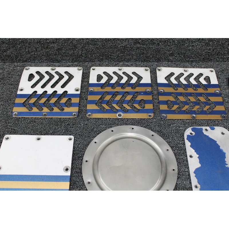 Piper PA31-350 Access Cover Plate Set of 14