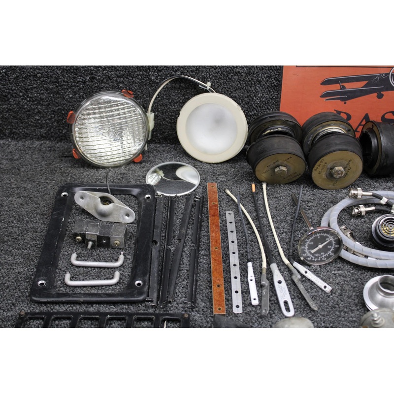 Piper PA31-350 Goodie Bag with Lights, Switches, Wires, Shock Mounts and More