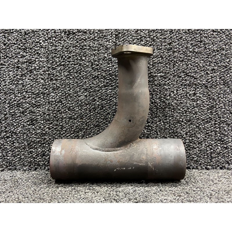 642220-103 Continental TSIO-360-LB Center Aft Exhaust Riser with Probe Hole