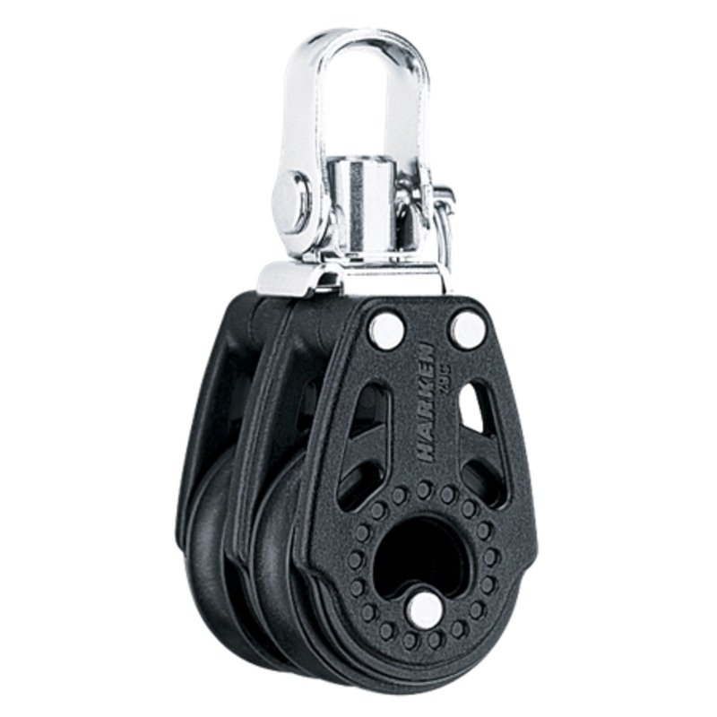 Harken 29 mm Double Carbo Air Block   Swivel