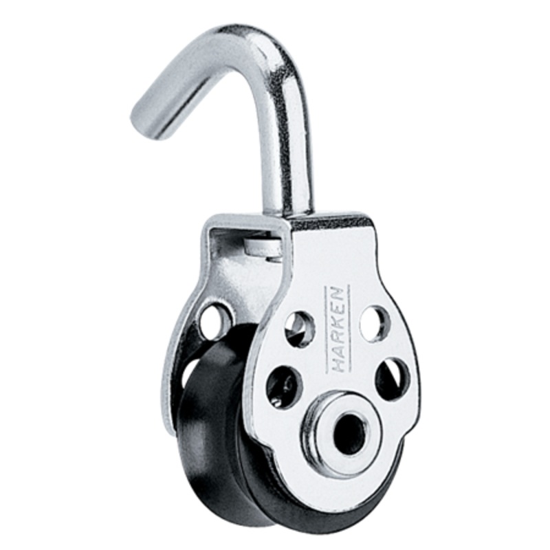 Harken 16 mm Hook-In Halyard Block