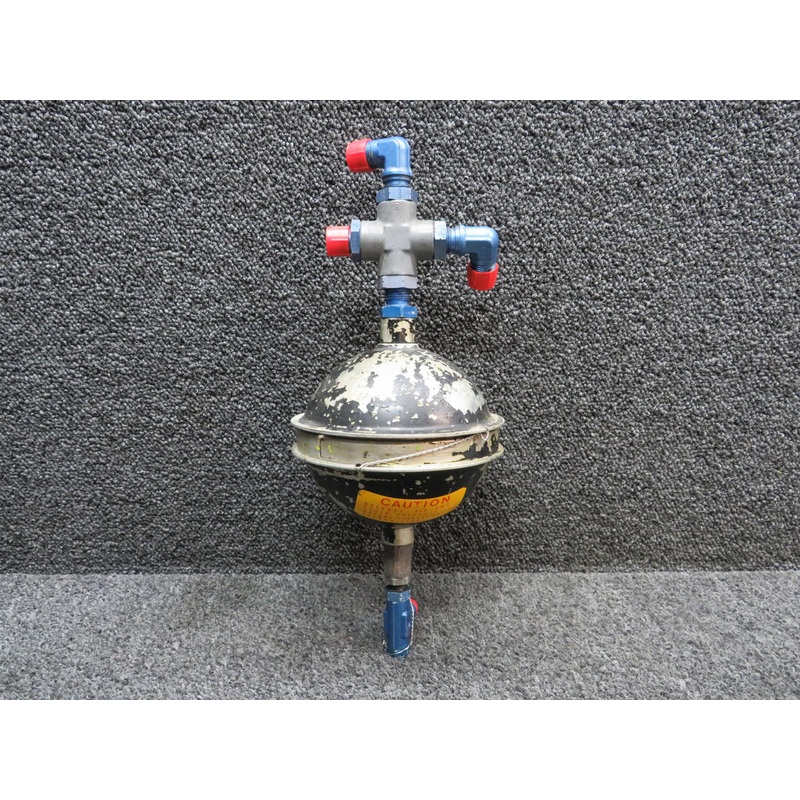2380167-2, AN937 Learjet 25 Accumulator Assembly with Cross Fitting