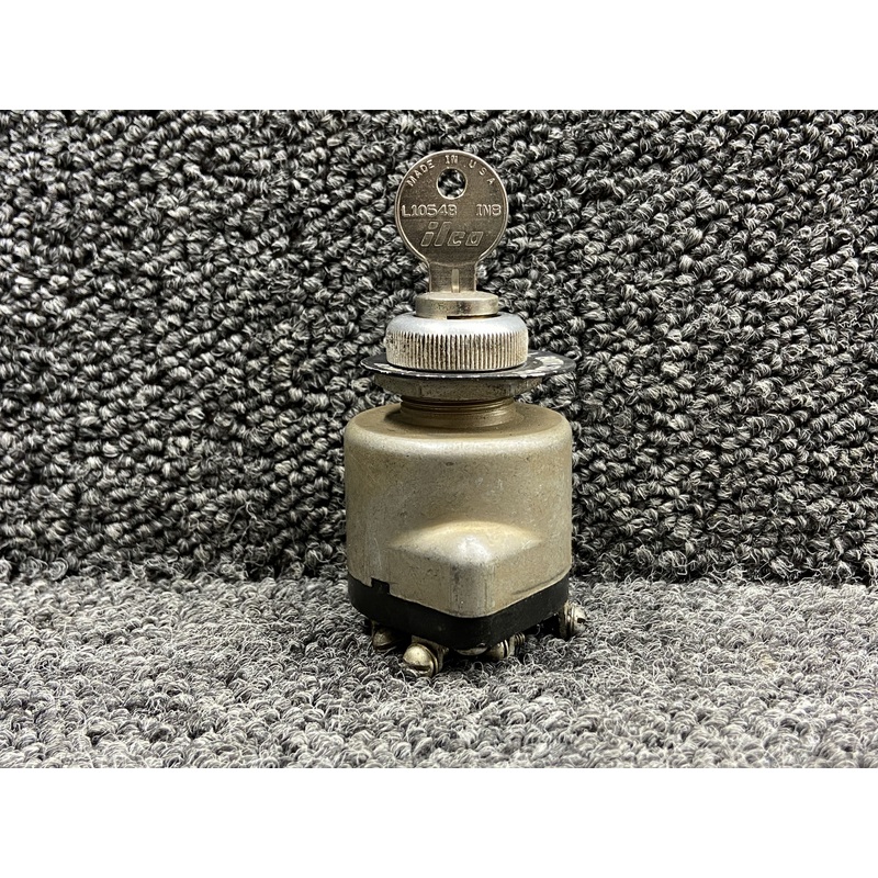 10-126690-1A Piper PA24-260 Ignition Switch Assembly with Key