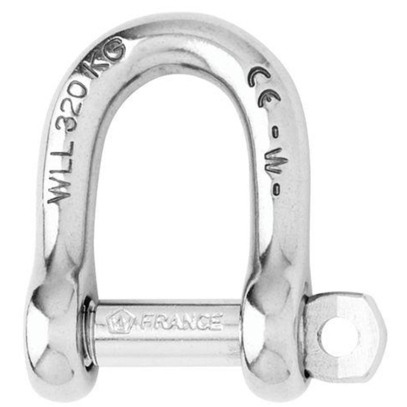Straight Shackle D 12 Standard