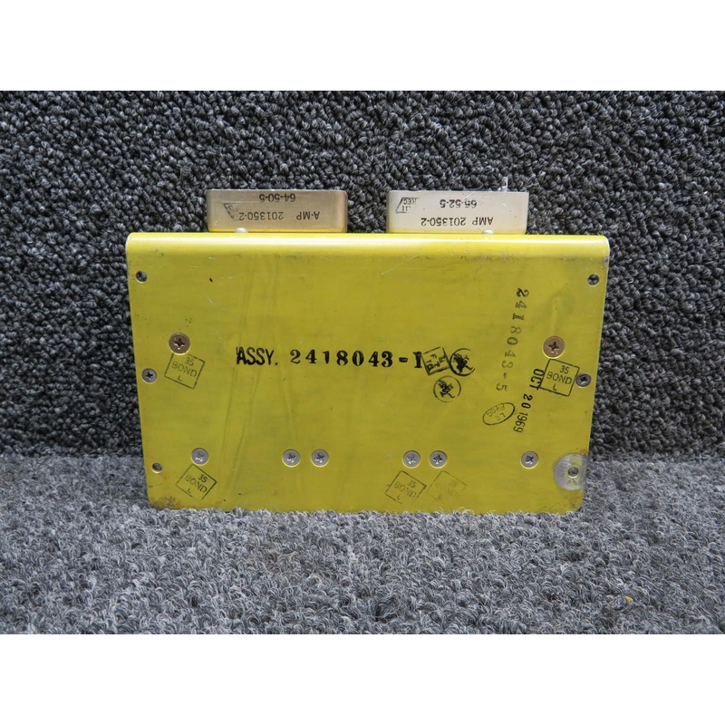 2418043-1 Learjet 25 Fuel Control Relay Box Assembly