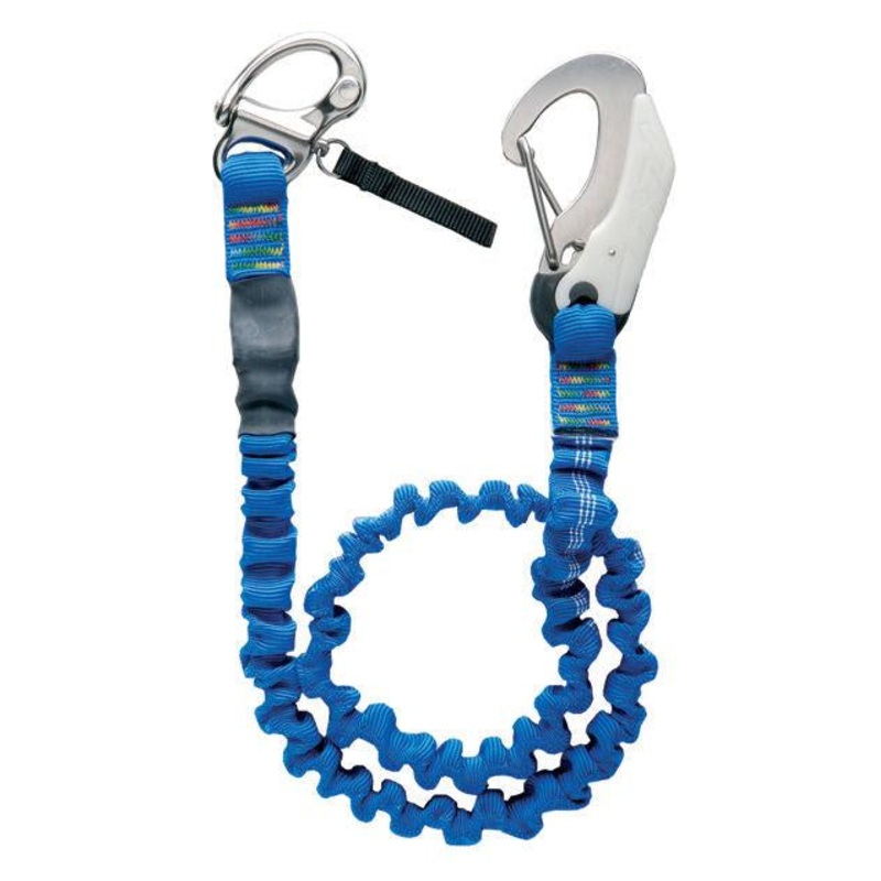 Elast.Orc Tether/1 Snap Shac.-1 D.Action Safety Hook-L. 2 M