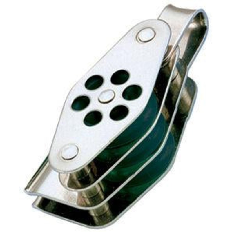 S.S.Block Dia 24 – Triplev.Cleat, Becket, Shackle