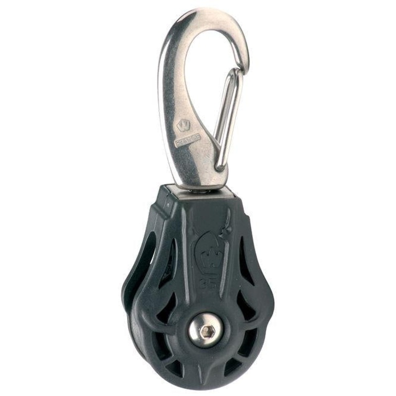 Single Swivel Snap Hook Blockd.35