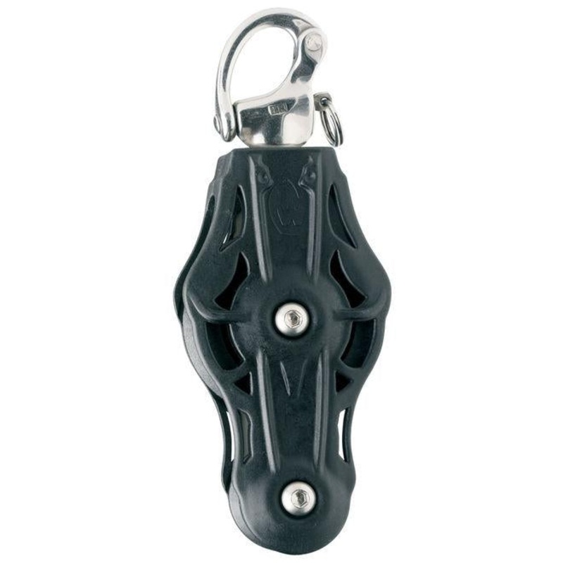 Block 45/Fiddle Swivel Snapshackle – W/B
