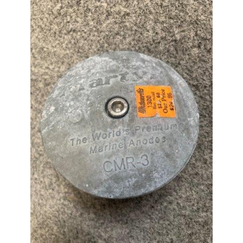 Martyr Aluminium Rudder Disc Anodes #CRAD-140
