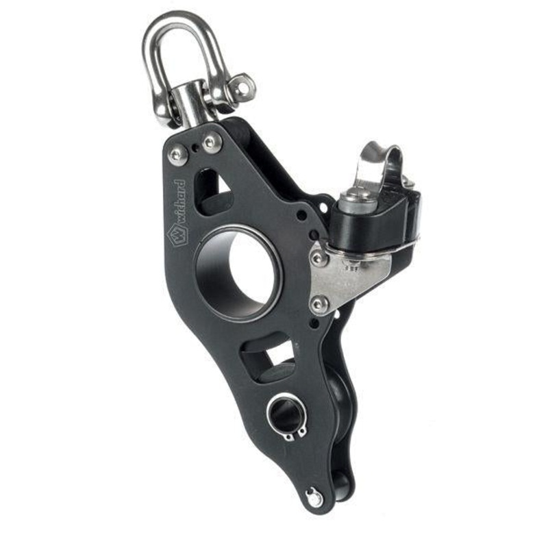 Roller Block Dia.65 Alu-Fiddleswivel Head W/Becket And Cam