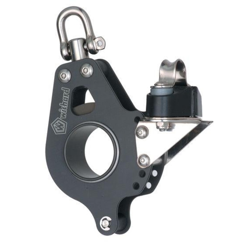 Roller Block Dia.65 Alu Singleswivel Head W/Becket And Cam