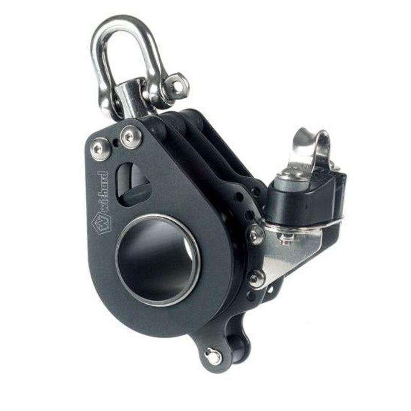 Roller Block Dia.65 Alu-Tripleswivel Head W/Becket And Cam