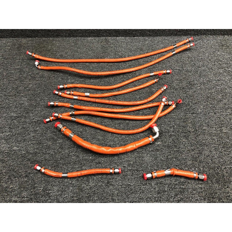124F001, 124F002 Lycoming TIO-540-AE2A Engine Oil Line Set