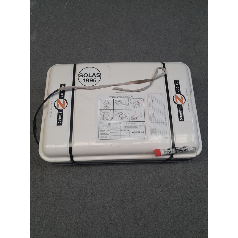8 Passenger Commercial Life Raft Hard Pack (Used) #JDO-001