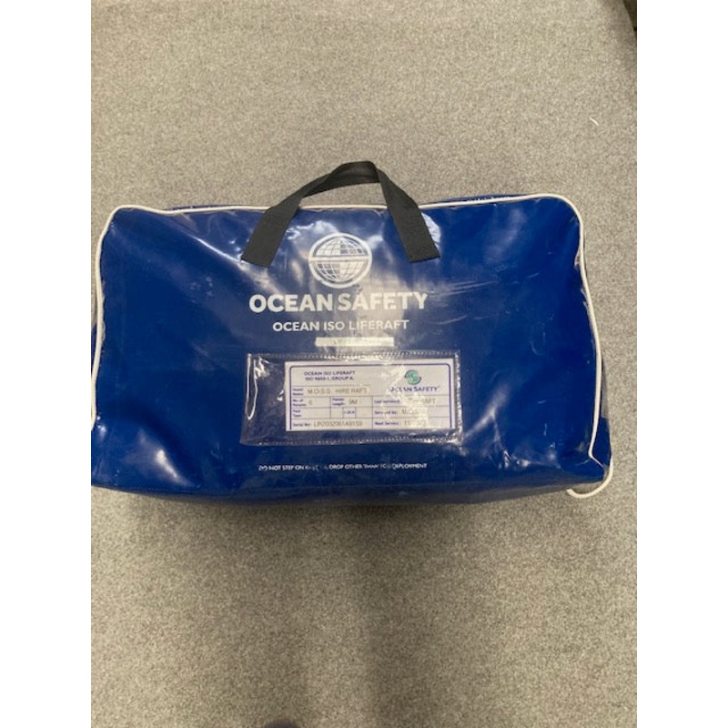 6 Passenger Life Raft Valise Rental #LIF-0206PAXV