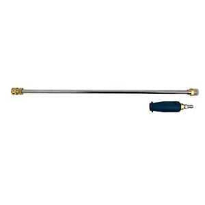 Forney 75178 High-Pressure Wand and Multi-Regulator Nozzle, M22 Inlet, Brass/Steel, 14 in L