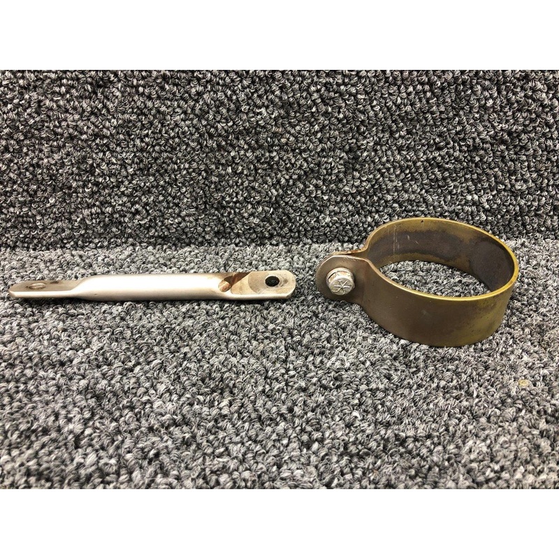 96-950002-85, 96-950002-87 Continental IO-520-CB3 Exhaust Support LH with Clamp