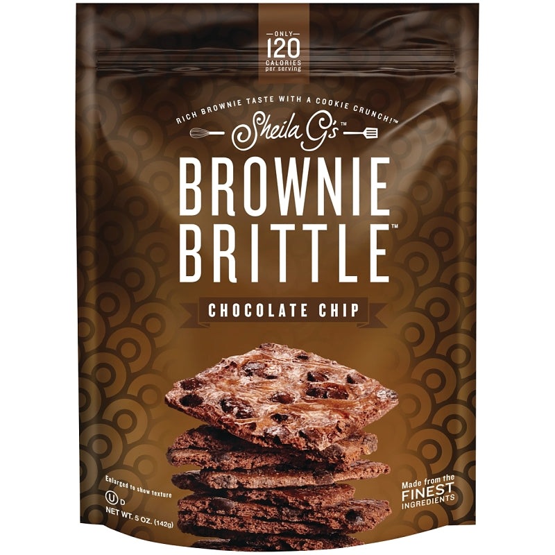 Sheila G’s SG1224 Brownie Brittle, Chocolate Flavor, 5 oz